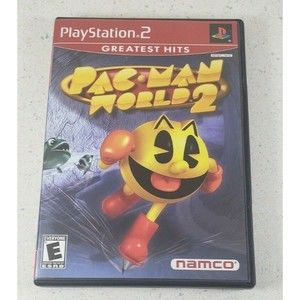 PAC MAN World 2 Sony PlayStation 2 PS2 Complete W/ Manual Tested Plays Works